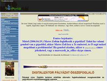 Tablet Screenshot of digitalizator.gportal.hu