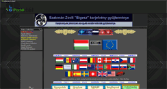 Desktop Screenshot of bigesz.gportal.hu