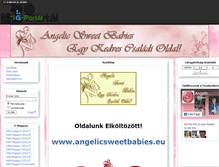 Tablet Screenshot of angelicsweetbabies.gportal.hu