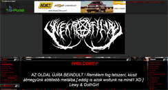 Desktop Screenshot of kingofmetal.gportal.hu