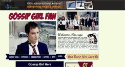 Desktop Screenshot of gossip-girl-fan.gportal.hu