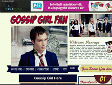 Tablet Screenshot of gossip-girl-fan.gportal.hu