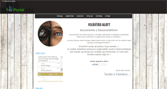 Desktop Screenshot of patanevelde.gportal.hu