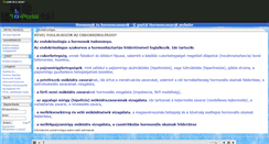 Desktop Screenshot of hormonzavarok.gportal.hu