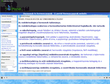 Tablet Screenshot of hormonzavarok.gportal.hu