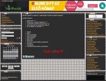 Tablet Screenshot of fociklubnevelde.gportal.hu