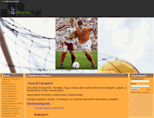 Tablet Screenshot of kispalya-diaksport.gportal.hu