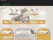Tablet Screenshot of animaldesign.gportal.hu