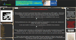 Desktop Screenshot of gondolatok.gportal.hu