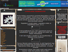 Tablet Screenshot of gondolatok.gportal.hu