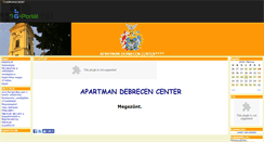 Desktop Screenshot of apartmandebrecen.gportal.hu