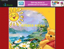 Tablet Screenshot of gyerek-kucko.gportal.hu