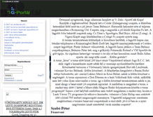 Tablet Screenshot of cup.gportal.hu