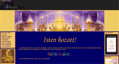 Desktop Screenshot of goldenlight.gportal.hu