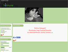 Tablet Screenshot of onlinenyelvtanar.gportal.hu