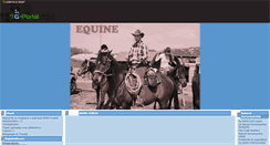 Desktop Screenshot of equine.gportal.hu