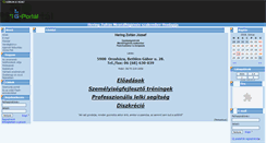 Desktop Screenshot of heringz.gportal.hu