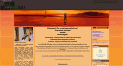 Desktop Screenshot of parterapia.gportal.hu