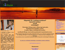 Tablet Screenshot of parterapia.gportal.hu