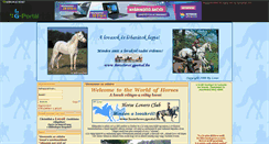 Desktop Screenshot of horselover.gportal.hu