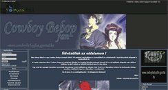 Desktop Screenshot of cowboybebopfan.gportal.hu