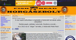 Desktop Screenshot of fishhead.gportal.hu
