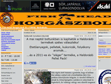 Tablet Screenshot of fishhead.gportal.hu