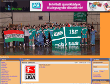 Tablet Screenshot of focihirek.gportal.hu