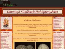 Tablet Screenshot of domonyi-sunfeszek.gportal.hu