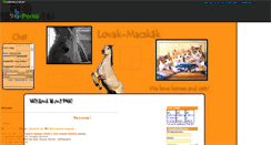 Desktop Screenshot of lovak-macskak.gportal.hu