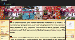 Desktop Screenshot of pazmandivendeghaz.gportal.hu