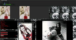 Desktop Screenshot of gothgirl.gportal.hu