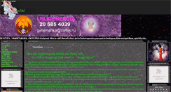 Desktop Screenshot of lelkienergia.gportal.hu