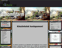 Tablet Screenshot of baromfifarm.gportal.hu