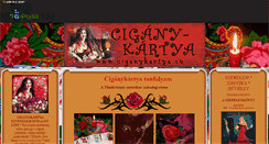 Desktop Screenshot of ciganykartya.gportal.hu