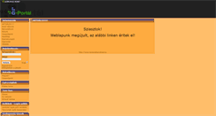 Desktop Screenshot of lendulettancklub.gportal.hu