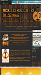 Mobile Screenshot of musicalesdalszinhaz.gportal.hu