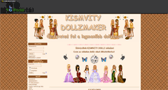 Desktop Screenshot of kismvitydollz.gportal.hu