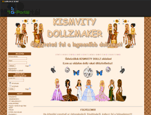 Tablet Screenshot of kismvitydollz.gportal.hu