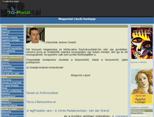 Tablet Screenshot of mogyorosilaszlo.gportal.hu