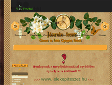 Tablet Screenshot of jazminkert.gportal.hu