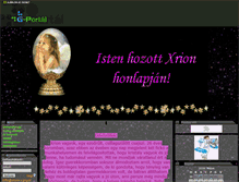 Tablet Screenshot of csillaggyerek.gportal.hu