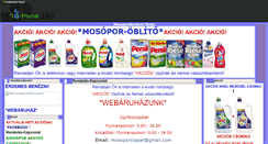 Desktop Screenshot of mosoporbuda.gportal.hu