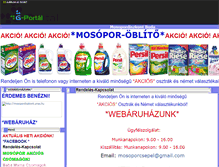 Tablet Screenshot of mosoporbuda.gportal.hu