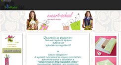 Desktop Screenshot of eveartschool.gportal.hu
