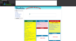 Desktop Screenshot of dorkas.gportal.hu