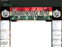 Tablet Screenshot of magyarorszagultrai.gportal.hu