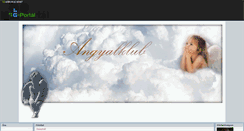 Desktop Screenshot of angyalklub.gportal.hu