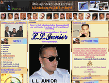 Tablet Screenshot of lljuniorweb.gportal.hu
