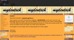 Desktop Screenshot of mydeutsch.gportal.hu